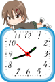 テーマ時計の使用例8